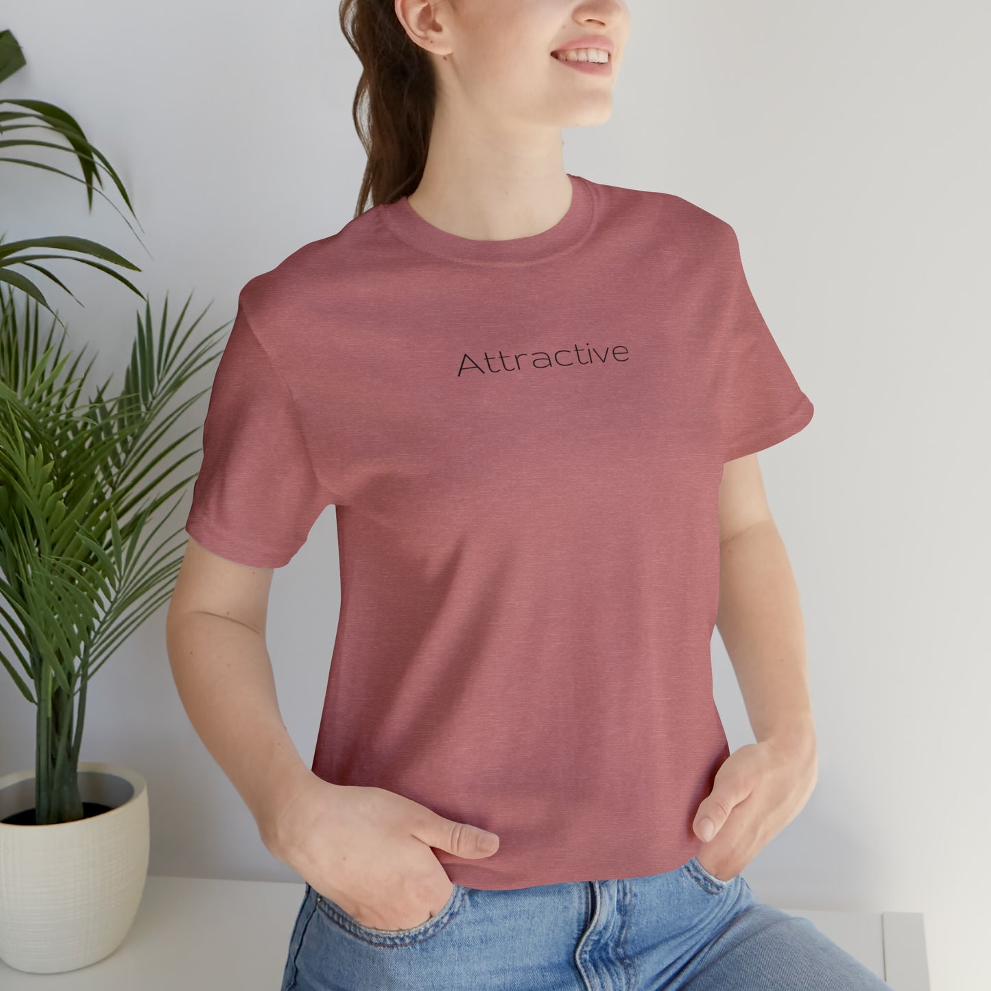 "Attractive" Unisex Jersey Short Sleeve Tee