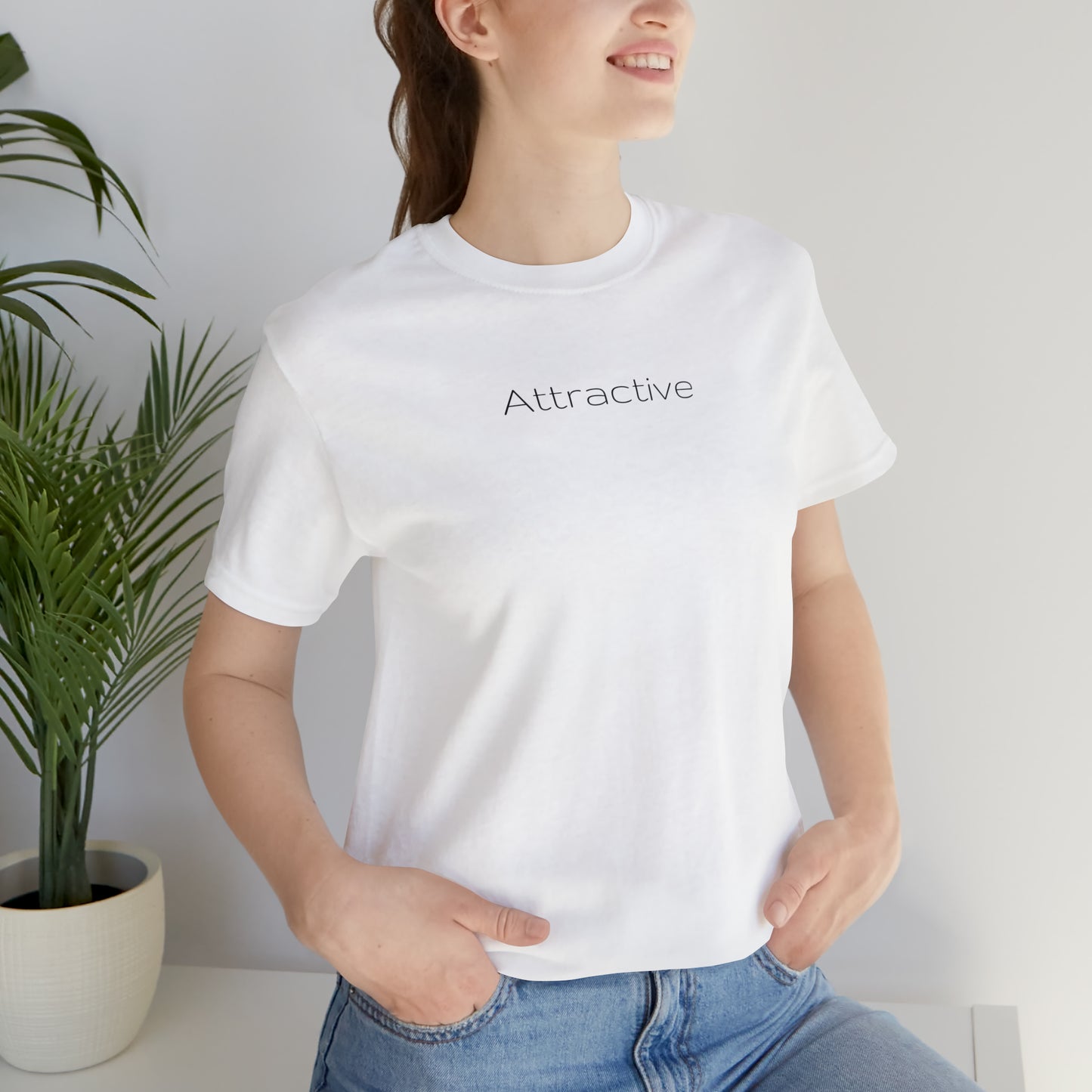 "Attractive" Unisex Jersey Short Sleeve Tee
