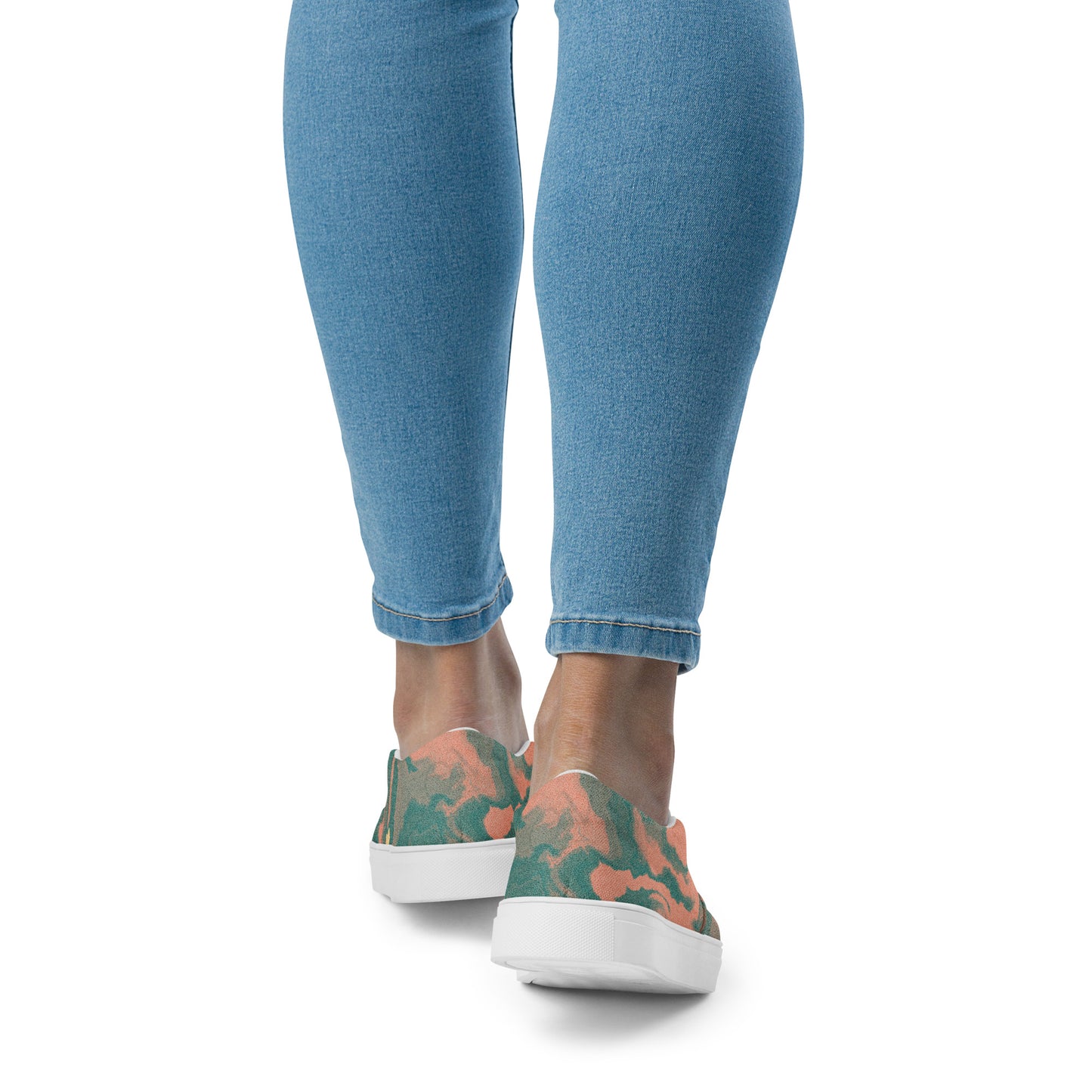 Zapatos de lona sin cordones para mujer Sundust