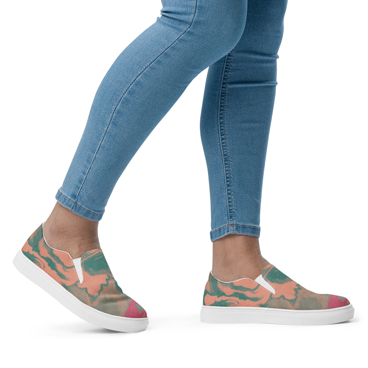 Zapatos de lona sin cordones para mujer Sundust