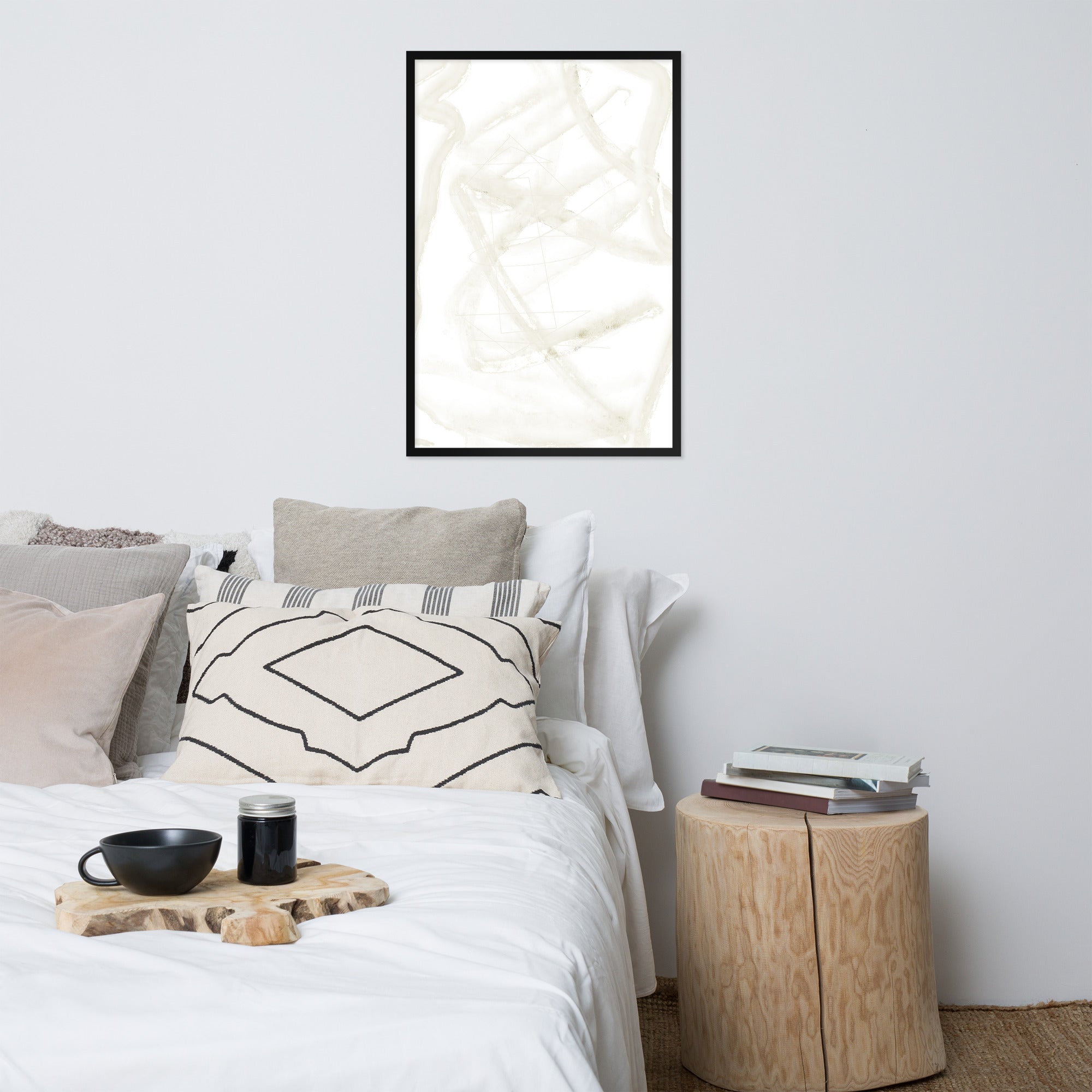 Linestract | Framed Print - Hollistic Human Shop