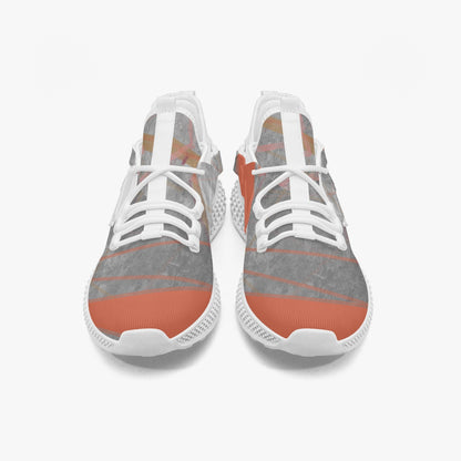 Puzzle Net Style Mesh Knit Sneakers