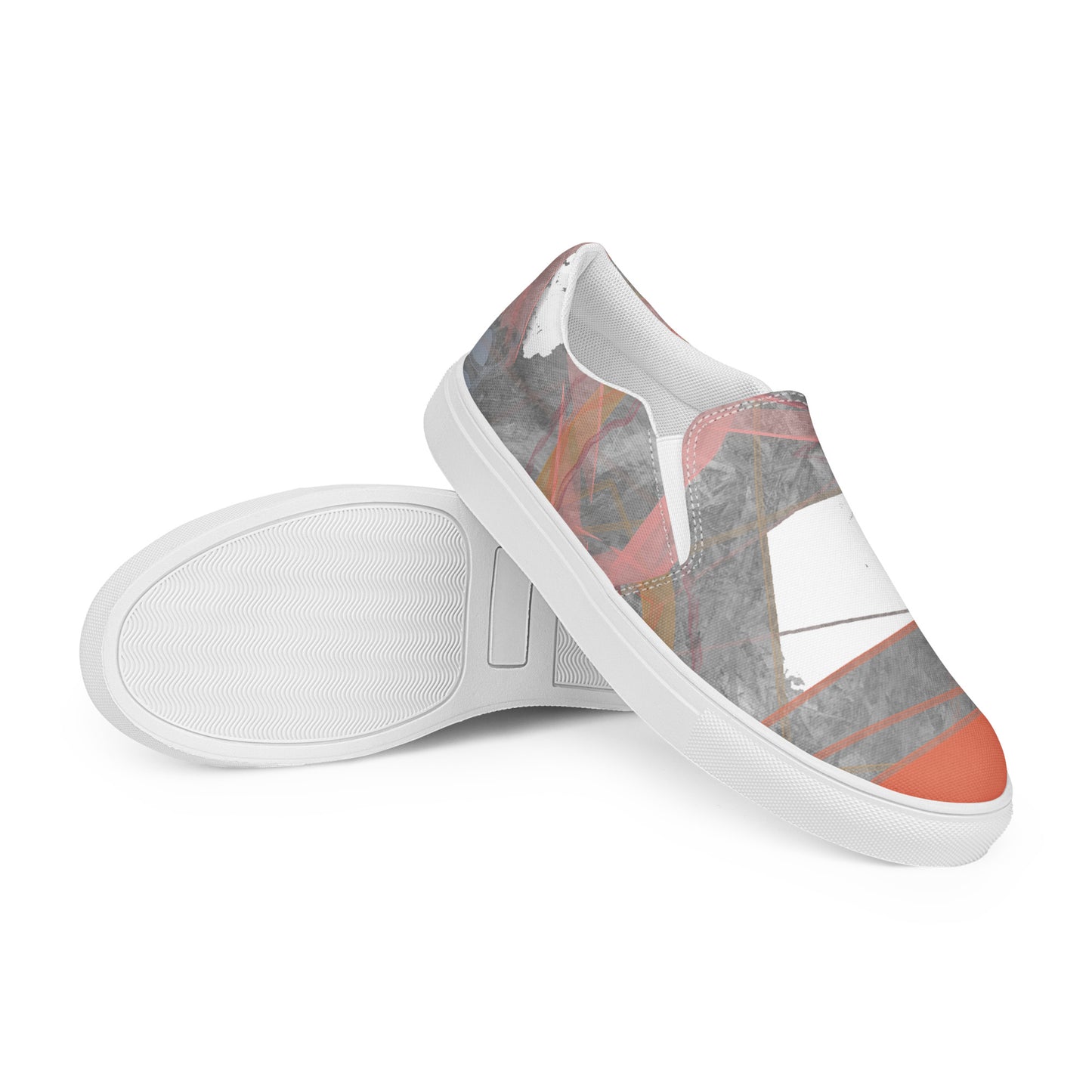 Puzzle Women’s slip-on canvas shoes