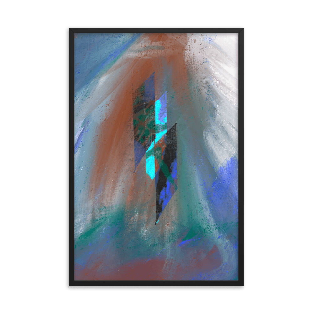 3 Way Vibe | Framed Print - Hollistic Human Shop