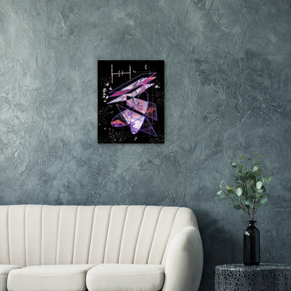 Exploring New Limits (ENL) | Brushed Aluminum Print - Hollistic Human Shop