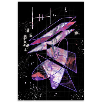 Exploring New Limits (ENL) | Brushed Aluminum Print - Hollistic Human Shop