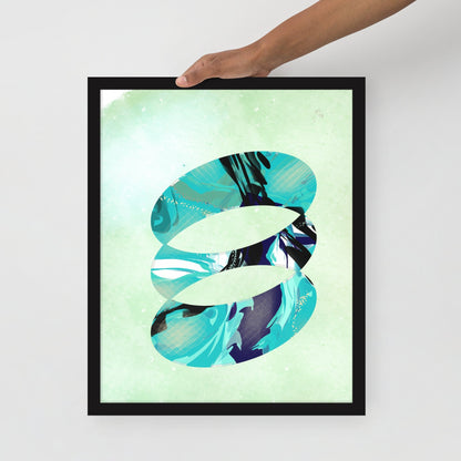 Glircles Framed Photo Paper Poster - Hollistic Human Shop