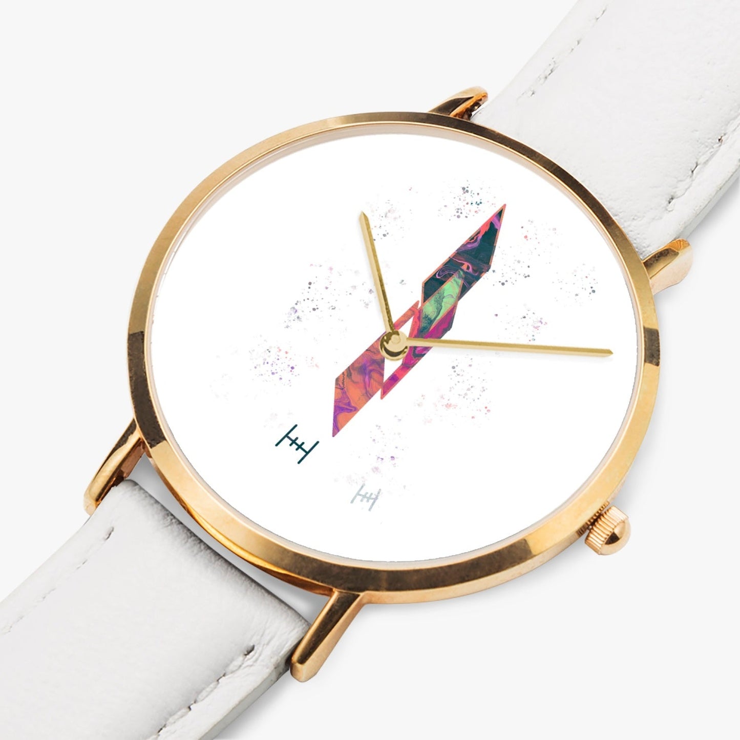 HH Hot Selling Ultra-Thin Leather Strap Quartz Watch (Rose Gold) - Hollistic Human Shop
