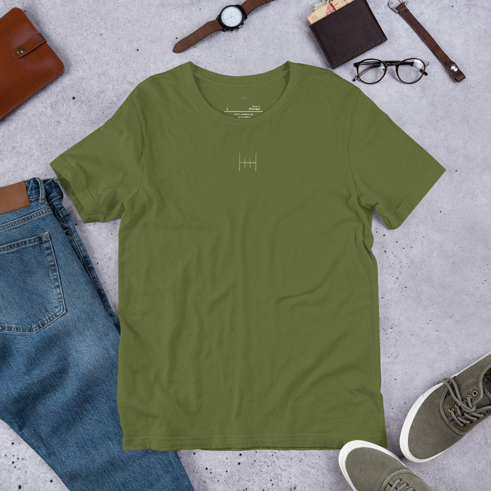 HH Letter Logo Unisex t-shirt - Hollistic Human Shop