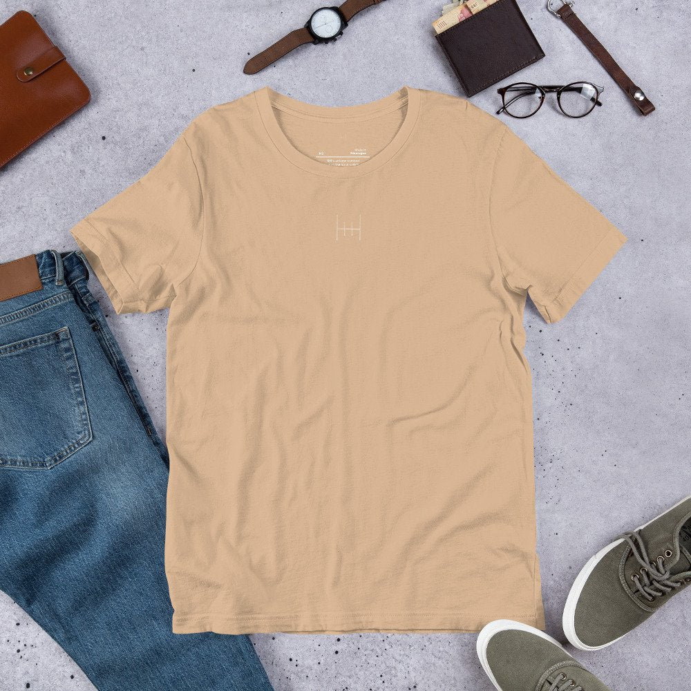 HH Letter Logo Unisex t-shirt - Hollistic Human Shop