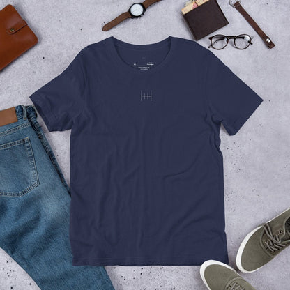HH Letter Logo Unisex t-shirt - Hollistic Human Shop