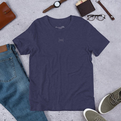 HH Letter Logo Unisex t-shirt - Hollistic Human Shop