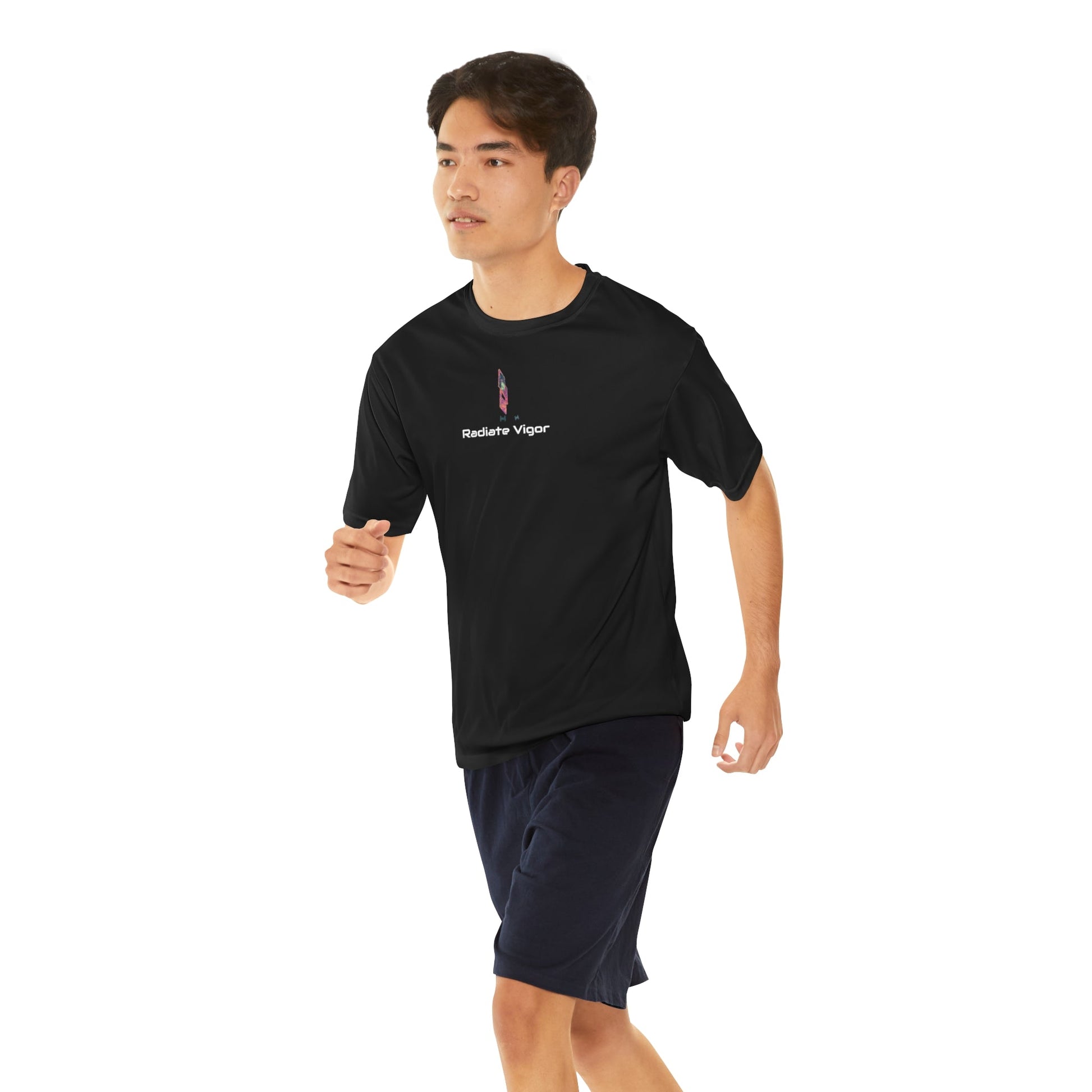 HH Radiate Vigor | Men's Performance T-Shirt - Hollistic Human Shop