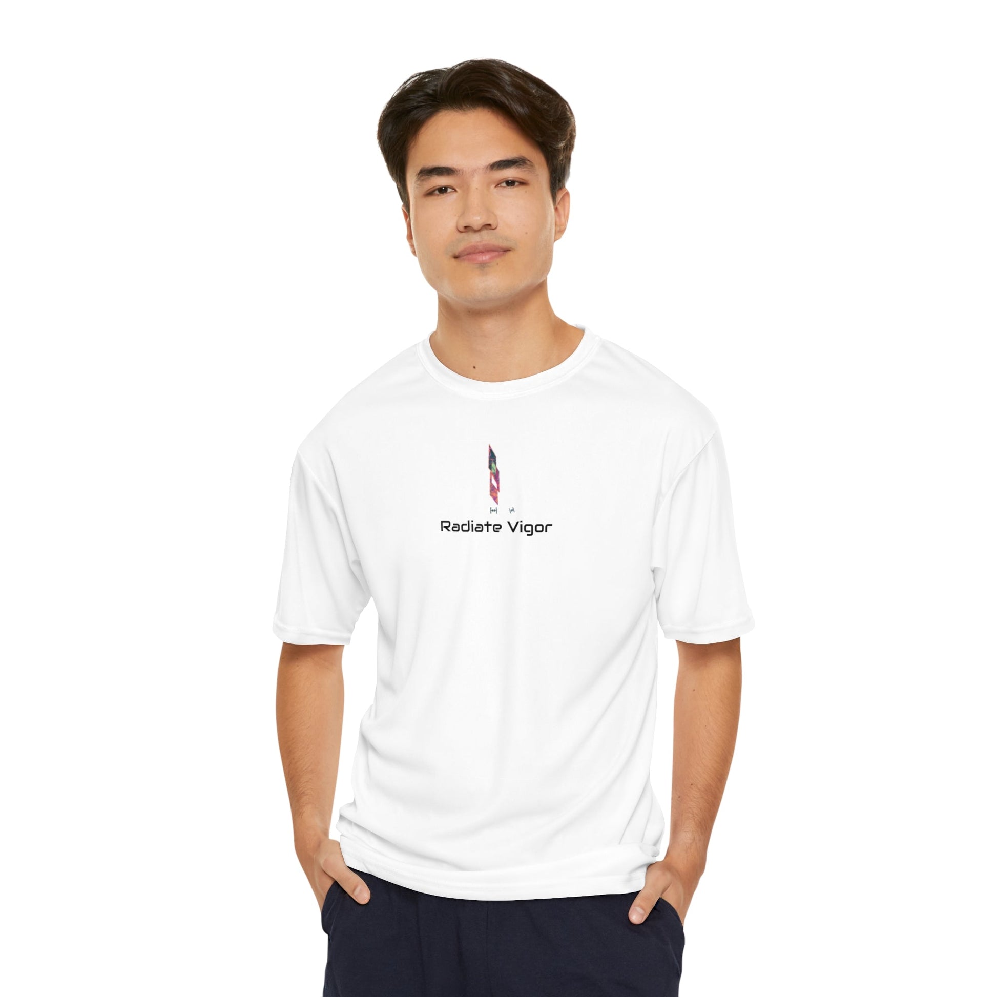 HH Radiate Vigor | Men's Performance T-Shirt - Hollistic Human Shop