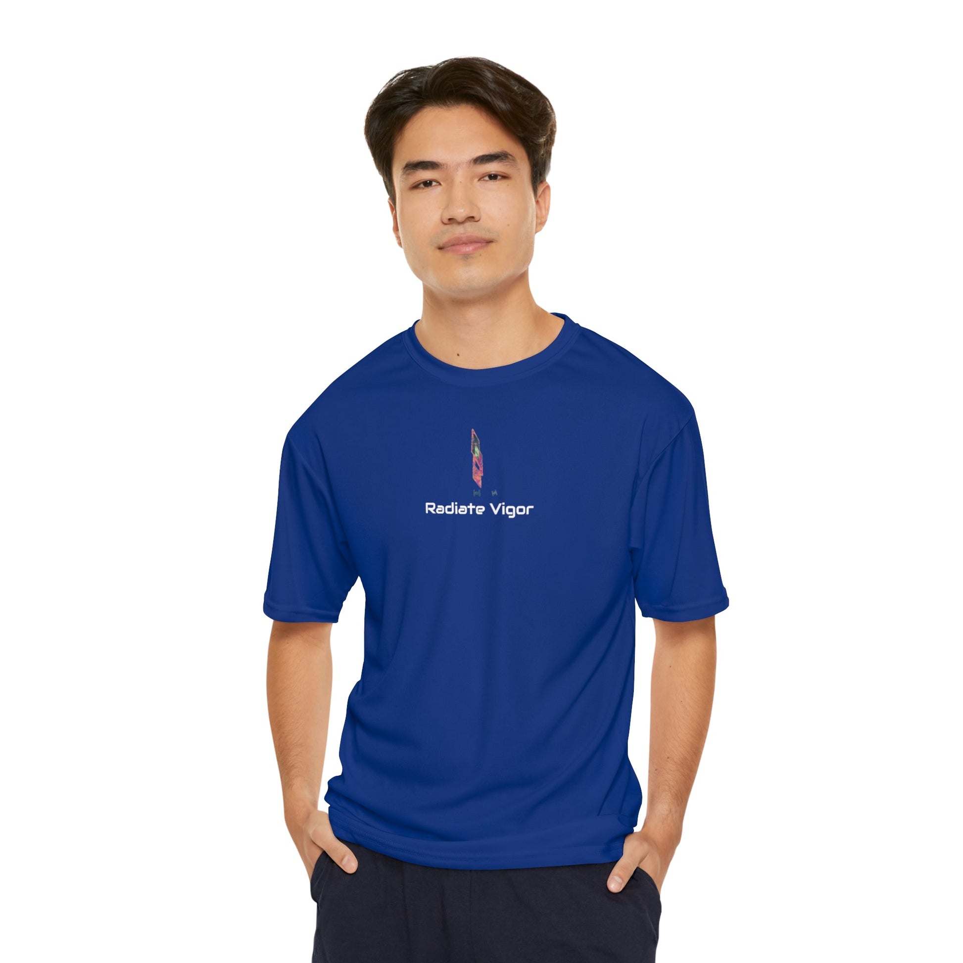 HH Radiate Vigor | Men's Performance T-Shirt - Hollistic Human Shop