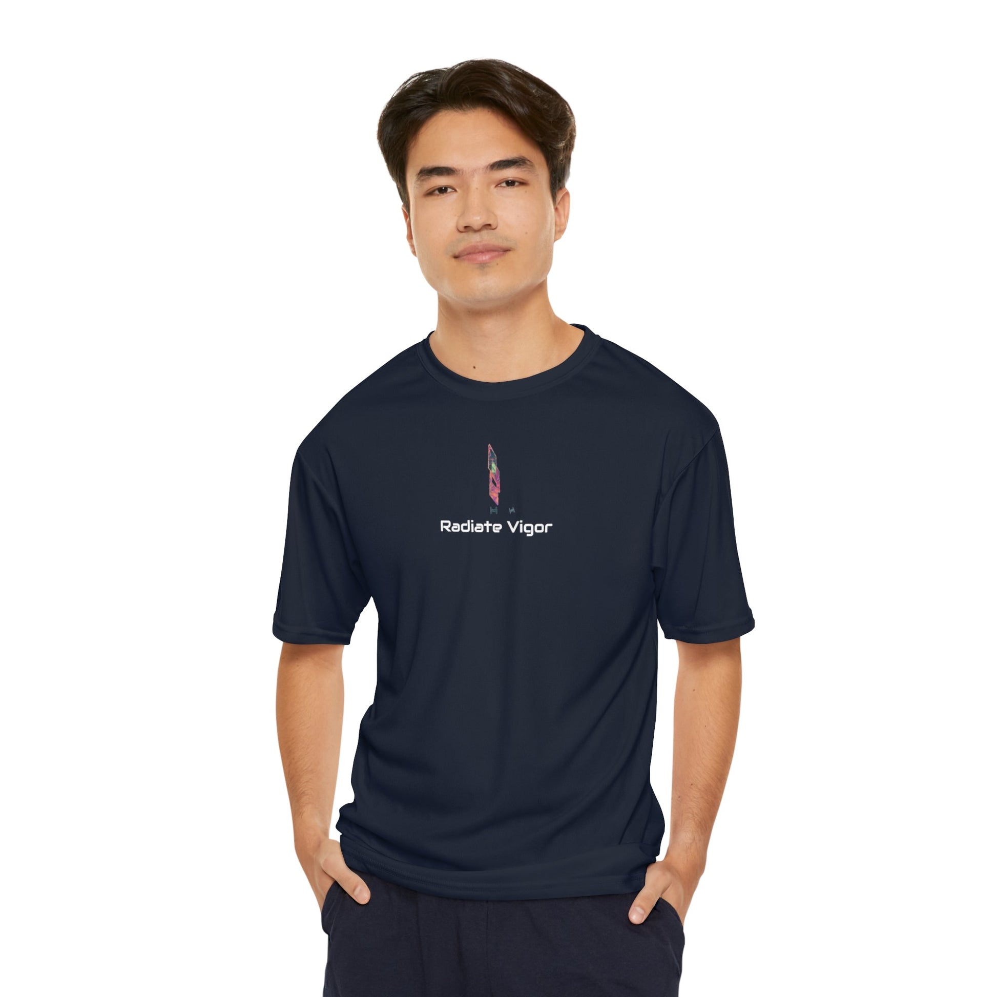 HH Radiate Vigor | Men's Performance T-Shirt - Hollistic Human Shop