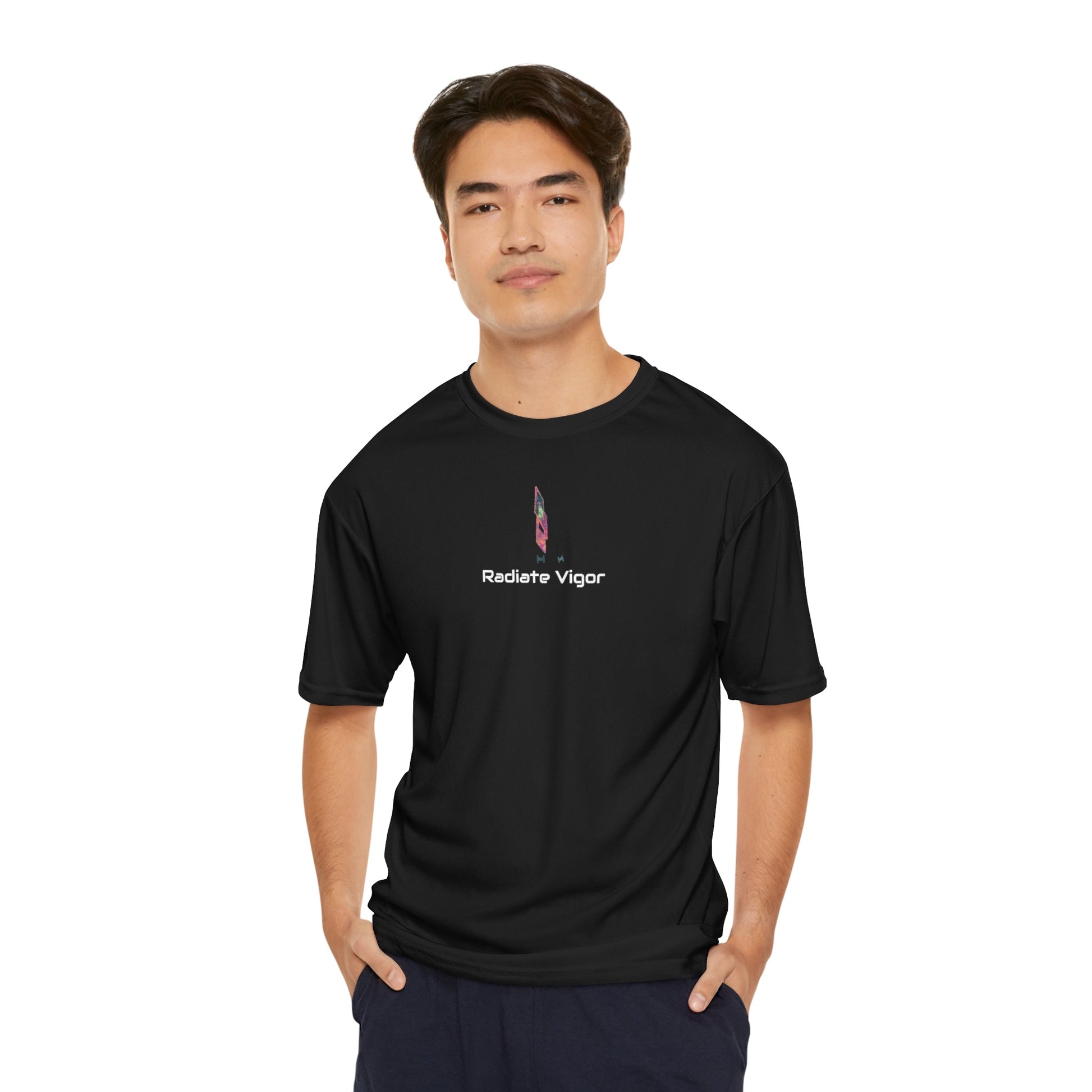 HH Radiate Vigor | Men's Performance T-Shirt - Hollistic Human Shop