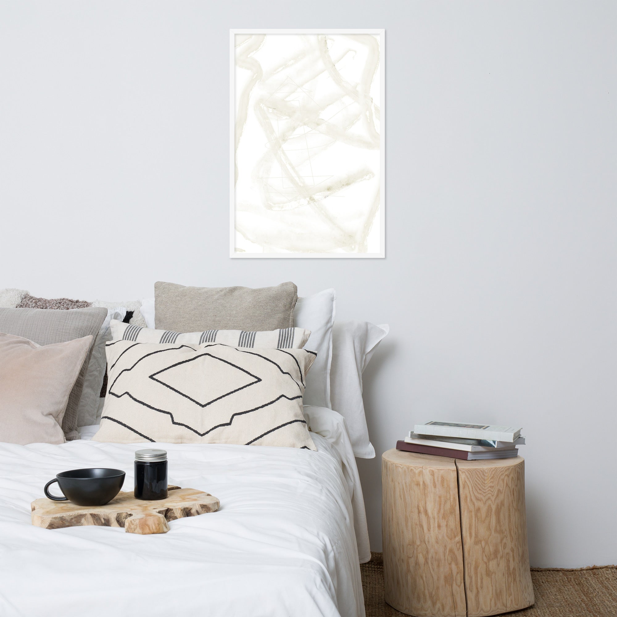 Linestract | Framed Print - Hollistic Human Shop