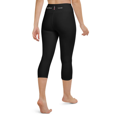 Mango Tango | Yoga Capri Leggings - Hollistic Human Shop