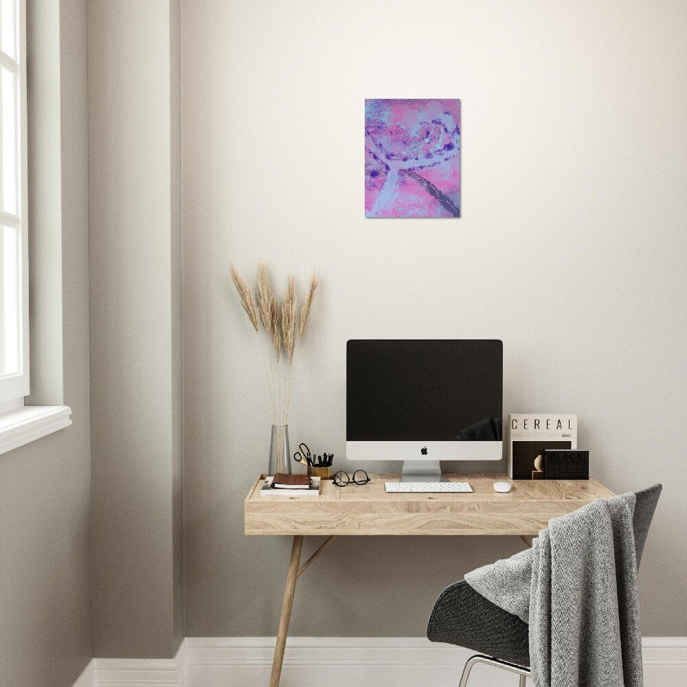 Pink Hooks | Aluminum Print - Hollistic Human Shop