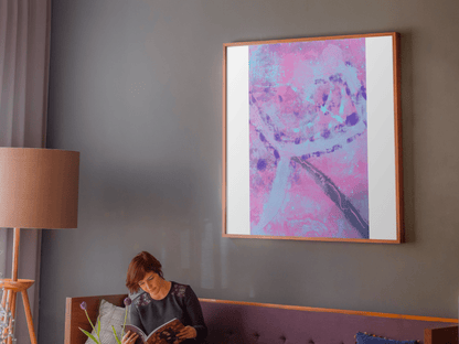 Pink Hooks Digital Download Art Print - Hollistic Human Shop