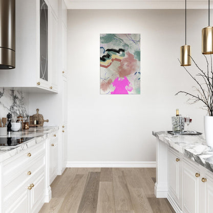 Up at 10:34am Canvas Print - Hollistic Human Shop