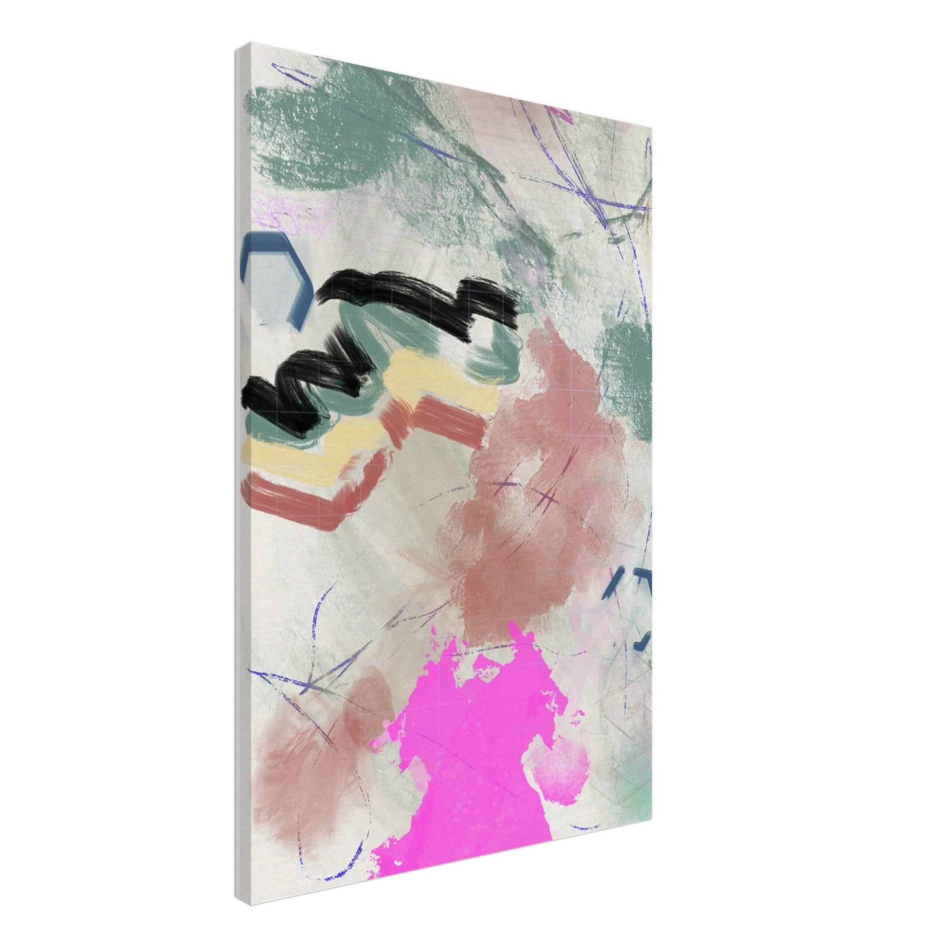 Up at 10:34am Canvas Print - Hollistic Human Shop