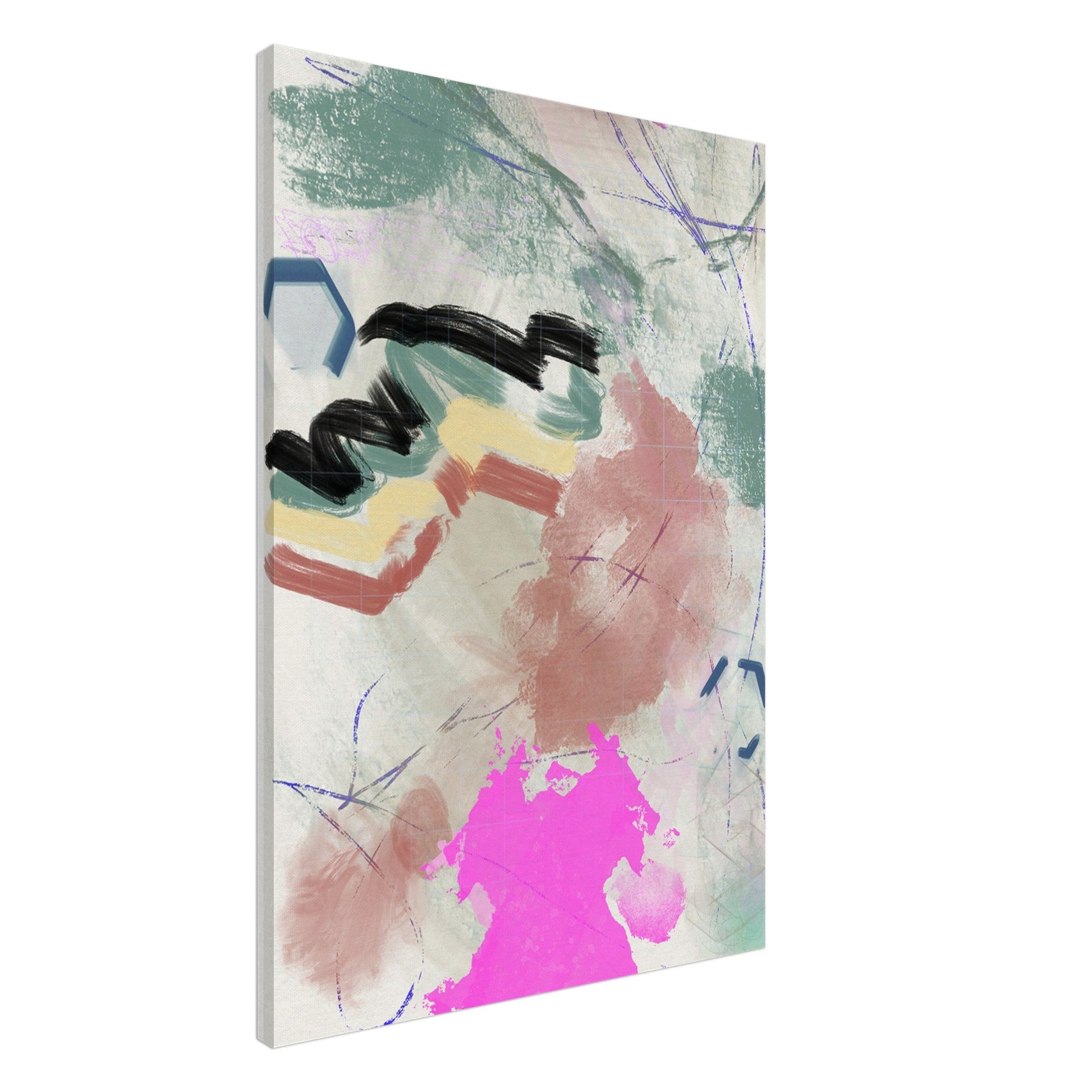 Up at 10:34am Canvas Print - Hollistic Human Shop