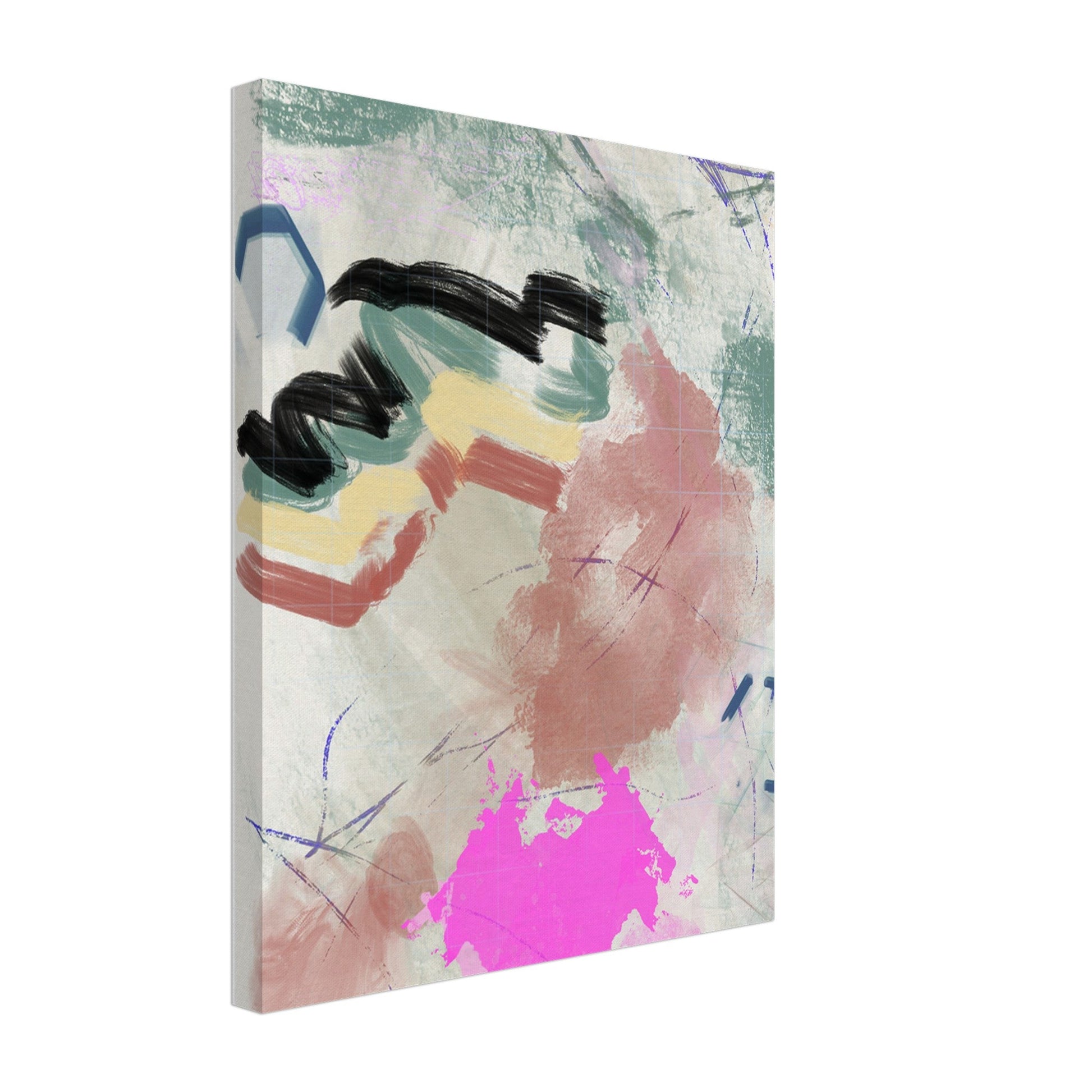 Up at 10:34am Canvas Print - Hollistic Human Shop