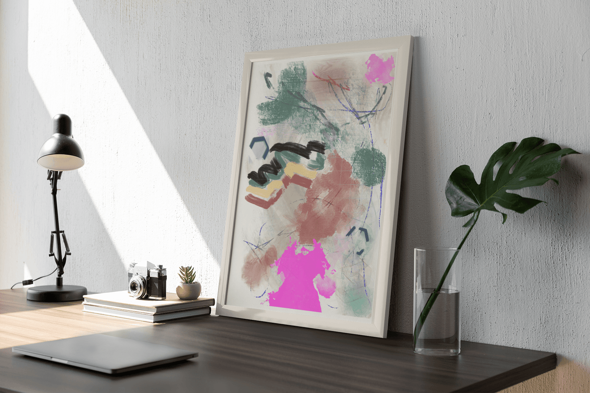 Up at 10:34am Digital Download Art Print - Hollistic Human Shop